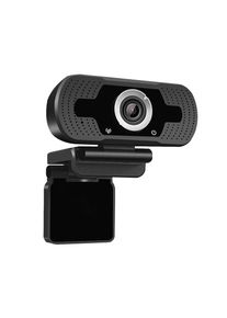 Camera web, SS350 , Full HD 2MP 1080p, 30FPS, anulare zgomot de fond, trepied, capac securitate, negru
