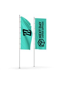 Design your own flag in your desired format | weatherproof & washable | polyester flag fabric | customised advertising flags & flags printed online