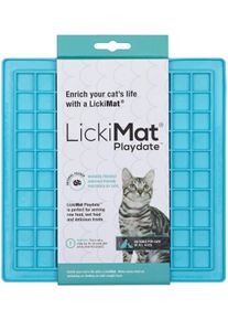 LickiMat - Cat Playdate Light Blue 20X20Cm - (785.5330)