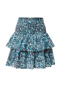 Fabienne Chapot Dames Rok 'Mary' marine / cyaan blauw / wit 34