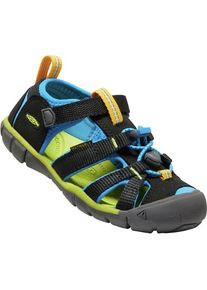 Keen Seacamp II CNX Sandal Black/Brilliant Blue - 30