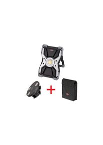 Brennenstuhl RUFUS 3000 MA - Mobiler LED Akku Strahler + Gratis Magnet Halterung