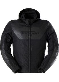 Furygan Shard HV, textile jacket waterproof , color: Black/Dark Grey , size: L