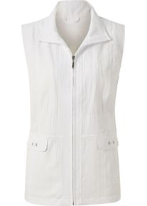 Dames Gilet wit Maat 44