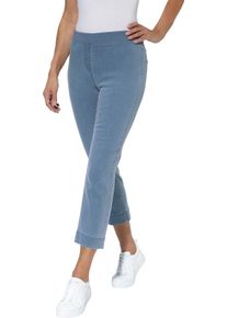 Dames 7/8-jeans blue-bleached Maat 50
