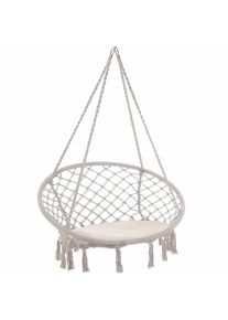 Detex® Poltrona sospesa da giardino beige max. 150kg