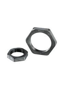 PMA Uster Kuusiolukitusmutteri, Polyamidi, Musta, M20 - BMN-M20