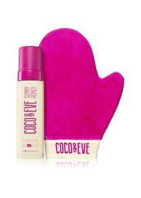 Coco & Eve Coco & Eve Sunny Honey Ultimate Glow Kit zelfbruinende mousse met handschoen Dark