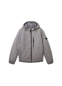 Tom Tailor Denim Kurtka przejściowa dla mężczyzn szary / czarny Rozmiar XXL