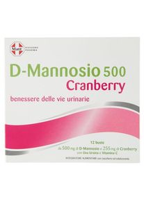 MATT - Divisione Pharma D-Mannosio 500 - Cranberry Vitamine 1 pieces unisex