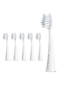 AILORIA - Shine Bright Replacement SHINE BRIGHT Set di 6 testine di ricambio per spazzole Extra Clean Spazzolini da denti e pulisci lingua 1 pieces
