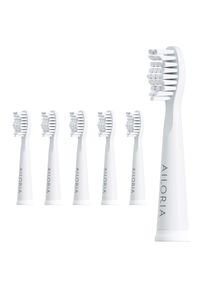 AILORIA - Flash Travel Replacement FLASH TRAVEL Set di 6 testine di ricambio per spazzole Spazzolini elettrici 1 pieces Bianco unisex