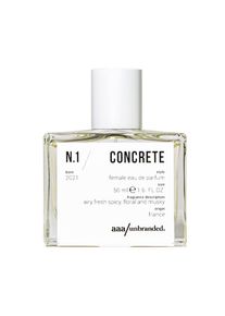aaa/unbranded - "N Series" olfactory journey N1 Concrete Unisex Perfume Invecchiato 3 mesi Profumi unisex 50 ml female