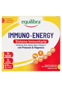 equilibra - Vitamine e Minerali Immuno Energy, 14 bustine Vitamine 1 pieces unisex