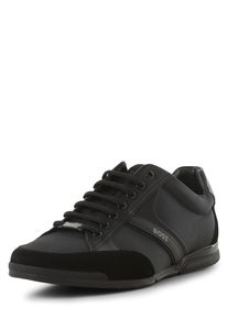 BOSS Heren Sneakers laag 'Saturn' grijs / zwart 42
