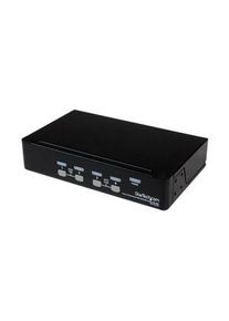 StarTech.com 4 portos, szekrénybe szerelhető USB-s KVM-kapcsoló OSD-vel, 1920 x 1440, VGA - USB-A - SV431DUSBU