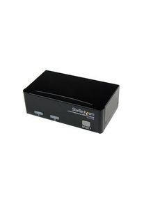 StarTech.com 2 portos USB KVM-kapcsolókészlet, kábelekkel és USB-elosztóval, 1920 x 1440, VGA - USB-A - SV231USBGB
