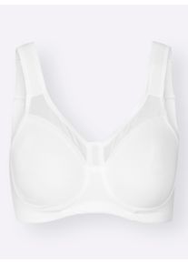 Miss Mary Of Sweden Dames T-shirtbeha zonder beugel in wit ,maat 100B, Witt, 67% Polyamide, 23% Polyester, 10% Elastan