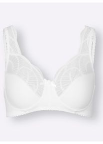 wäschepur Dames Beha in wit ,maat 100B, Witt, 85% Polyamide, 15% Elastan