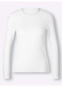 Nina von C. Dames shirt in wit ,maat 38, Witt, 100% Katoen