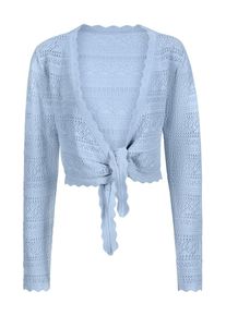 Heine Dames Gebreid vest blauw XS