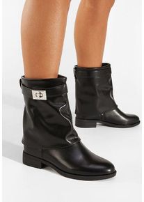 Cizme scurte dama negre Martena