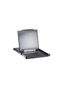 Aten KVM-switch met console, 19" (48 cm), 1280 x 1024, DE Duitsland, QWERTZ, 16x SPHD Socket / DB-25 Plug - CL5716IN D