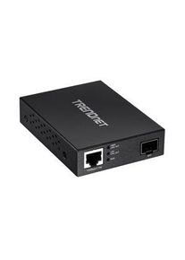 Trendnet PoE media-omvormer, Ethernet - Single-mode glasvezel / Multimode glasvezel, Glasvezelpoorten 1SFP - TFC-PGSFP