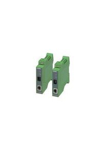 Phoenix Contact Media-omvormer, set van 2 stuks, Ethernet - Single-mode glasvezel / Multimode glasvezel, Glasvezelpoorten 2SC - 2902660