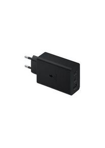 Samsung USB-wandlader 5 / 9 / 15 / 20V / V / V / V 2.25 / 2.8 / 3 / 3.25A / A / A / A 65W Euro-stekker type C (CEE 7/16) USB A-aansluiting / USB C-aansluiting - EP-T6530NBEGEU