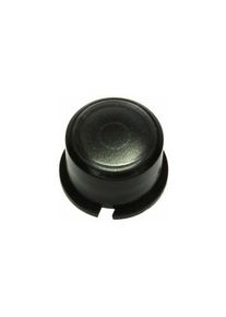 mec Kap voor schakelaar Rond 9.6mm Zwart / Transparant Plastic 999 - 1F091