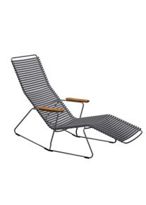 Click Sunrocker Outdoor Chaise longue Houe Noir