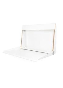Magazin Standing desk and wall secretary cabinet White,