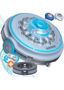 Monzana&reg; Robot per pulire piscina Poolboy600 grigio cordless