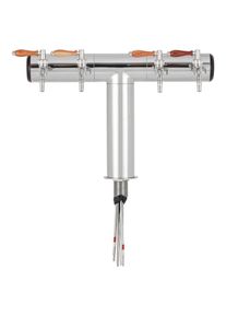 ich-zapfe Schanksäule, Bierzapfsäule - Modell Lindr Cold Bridge T4, Elegante & Hochwertige für Bars & Restaurants, Zapfhahn NOSTALGIE