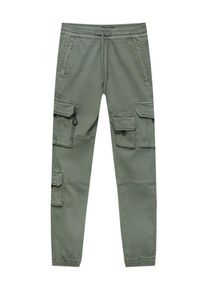 Pull&Bear Pull&Bear Heren Cargobroek kaki 29-30