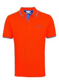 U.S. Polo Assn. Heren Shirt 'Fashion' blauw / rood XXXL