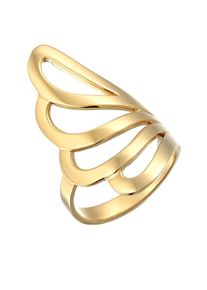 NENALINA Bague 'Wellen' Femme or taille 54