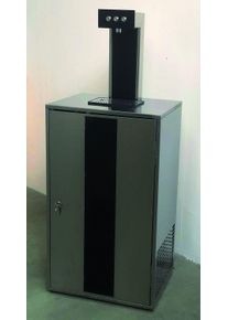 ich-zapfe Waterdispenser, bruiswater machine, sodamaker, carbonator - SPOT 50, zelfstandig apparaat, spin UV-LED, zwart