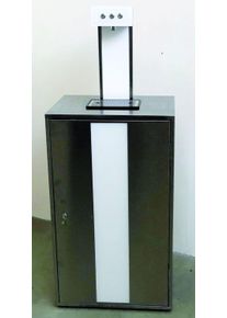 ich-zapfe Waterdispenser, bruiswater machine, sodamaker, carbonator - SPOT 50, zelfstandig apparaat, spin UV-LED, wit