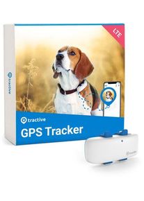 Tractive GPS DOG 4 - GPS Tracker für Hunde mit Aktivitätstracking | EXKL. ABO | TRNJAWH | blau/weiß