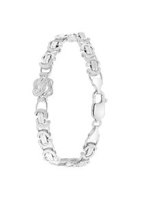 Lucardi Heren Armband 'Dagi Knoten' zilver 19