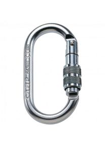 CAMP Oval Pro Lock Stalen karabiner (grijs)