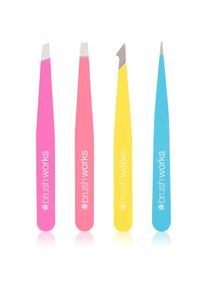 brushworks Tweezer Set Neon set di pinzette