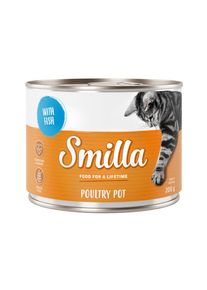 Smilla Adult Vis.- Bestel ook natvoer: 6 x 200 g Smilla Gevogeltepannetje met Vis