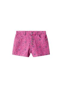 Mango Dames Jeans duifblauw / pink / donkerroze 25-26