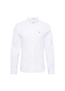 Gant Heren Overhemd navy / karmijnrood / zilver / offwhite S
