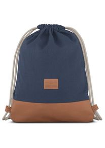 Johnny Urban Heren Gymtas 'Luke' blauw / bruin XS-XL
