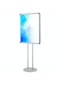 Danieli Store | Expositor de pie para carteles con marco abatible de doble cara tamaño 50x70