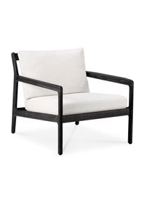 Jack Outdoor Fauteuil lounge teck noir laqué Ethnicraft